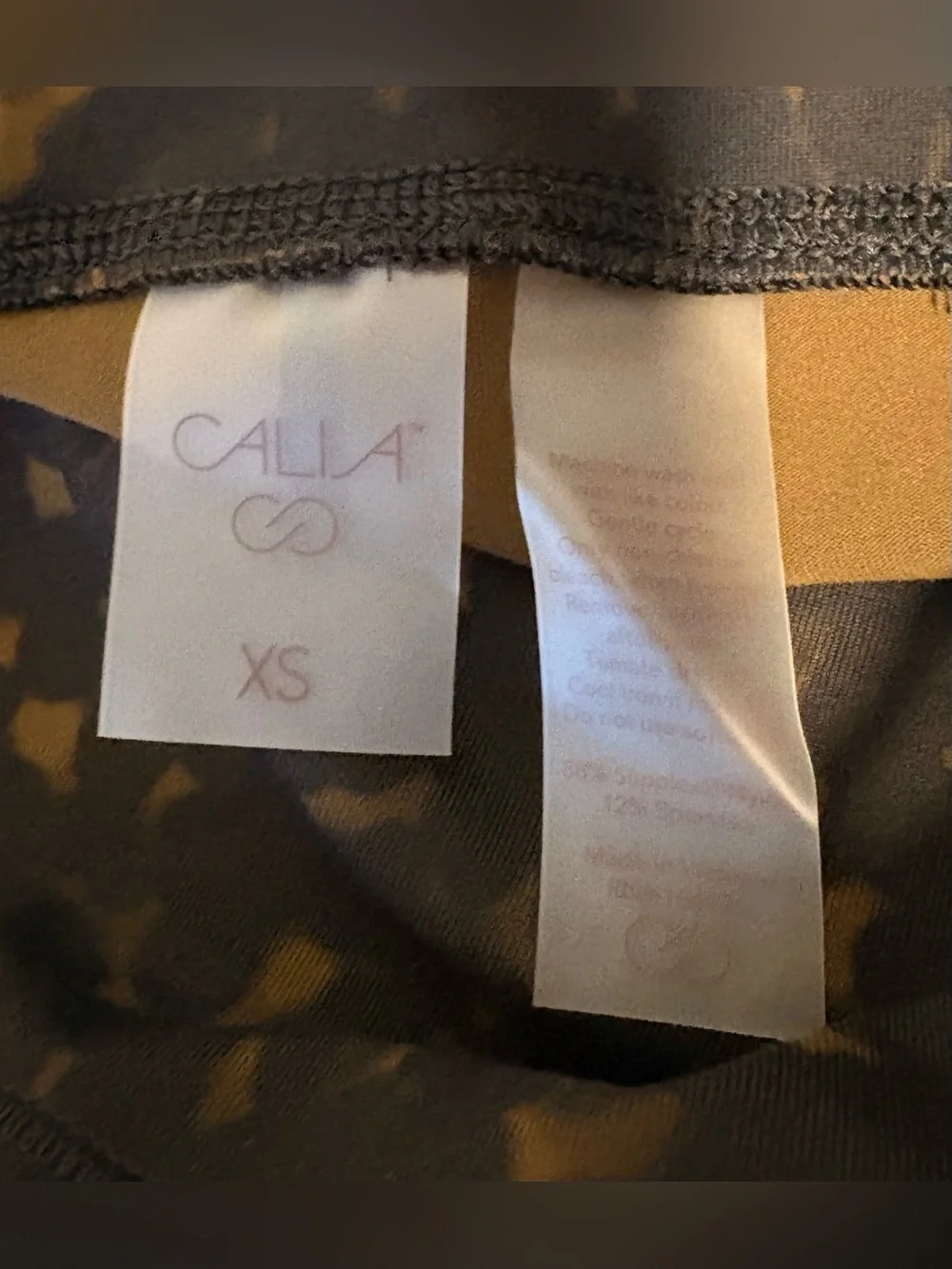 CALIA high rise full length leggings with pockets XS new with tags